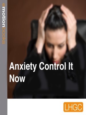 cover image of Anxiety Control It Now